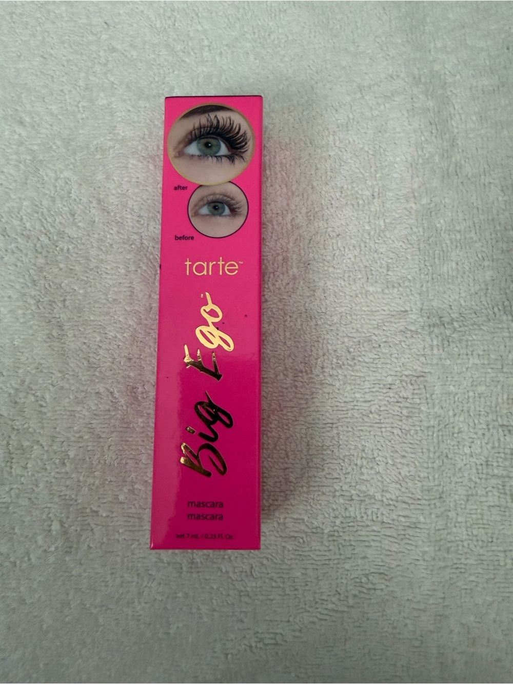 tarte Big Ego Mascara - Hot Pink Packaging